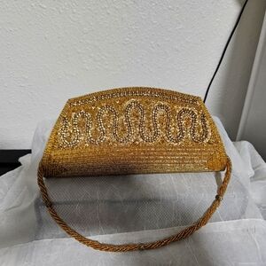 Small Vintage Mochi Beaded Handbag